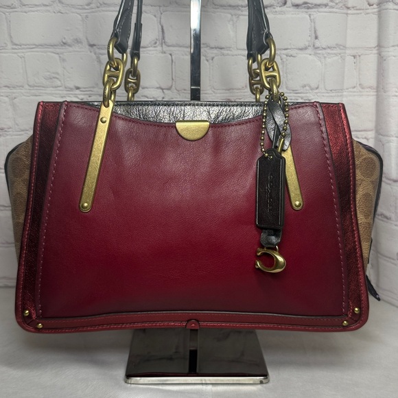 Coach Dreamer Endless Possibilities of New York City Handbag + Leather Crossbody - Picture 2 of 16